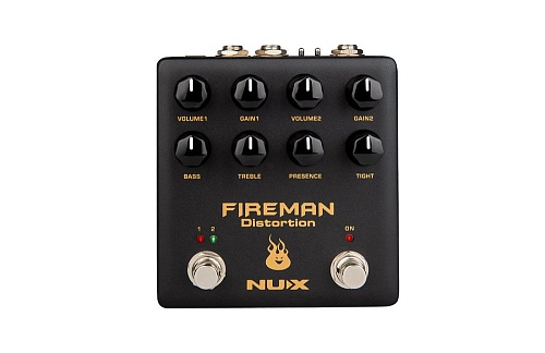 Nux NDS-5 Fireman, дисторшен двухканальный