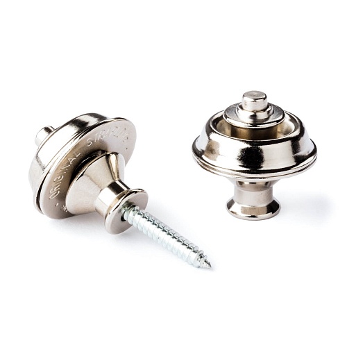 Dunlop Straplok Dual SLS1031N Крепление ремня, никелированное, 2шт