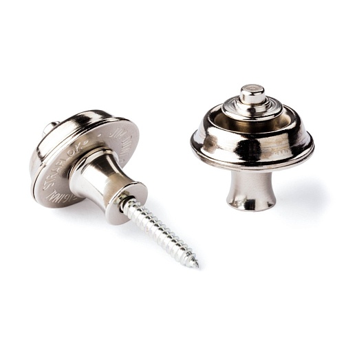 Dunlop Straplok Original SLS1101N Крепление ремня, никелированное, 2шт