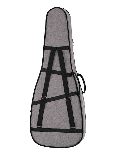 Чехол для акустической гитары Lutner LDG-33, серый/чёрный