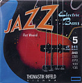 Thomastik-Infeld Jazz Flat Wound 43-136 Long Scale JF345