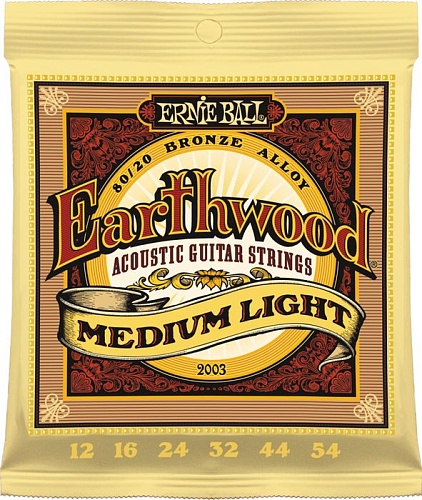 Ernie Ball Earthwood Bronze 80/20 12-54 Medium Light  2003 