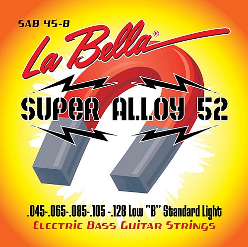 La Bella Super Alloy 52 45-128 Standart Light SAB45B