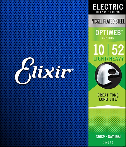 Elixir Optiweb 10-52 Light Heavy 19077 