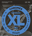 D'Addario Chromes 12-52 Light ECG25 