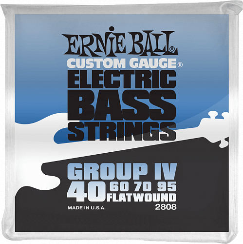 Ernie Ball Flat Wound 40-95 Group IV 2808 