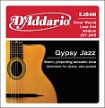 D'Addario Gypsy Jazz EJ84M Medium Loop End 11-45