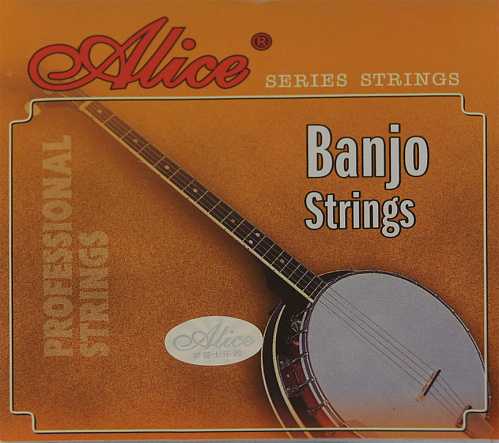 Alice AJ04 Комплект струн для банджо, сталь/медь, 009-030