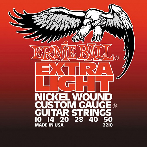 Ernie Ball Nickel Wound 10-50 Extra Light 2210  