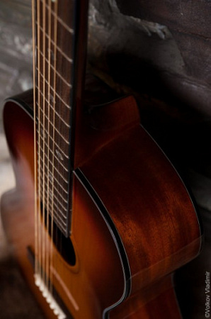 Акустическая гитара FLIGHT D-207 HB Семиструнная гитара, цвет honey burst. 