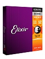 Elixir Nanoweb 80/20 Bronze 11-52 Custom Light 11027 