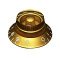 Hosco KG-160 Ручка потенциометра Gibson Hat Style, золото, метрическая