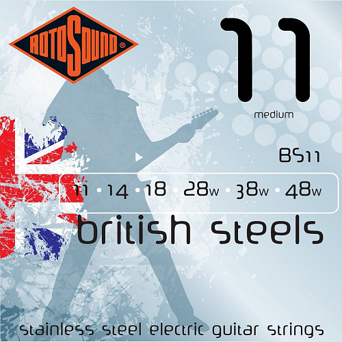 Rotosound British Steels 11-48 Medium BS11 