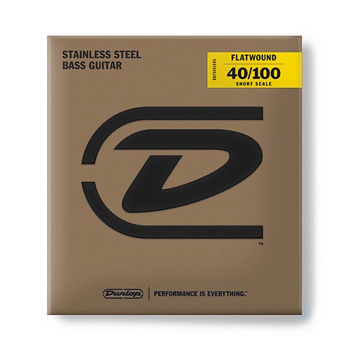 Dunlop Flatwound 40-100 Short Scale DBFS40100S