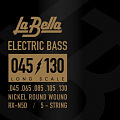La Bella Bass RX Nickel 45-130 RX-N5D 
