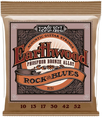 Ernie Ball Earthwood Phosphor 10-52 Rock&Blues 2151