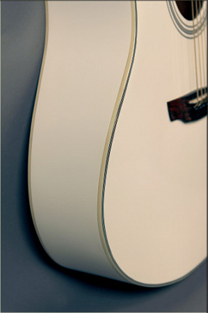 Акустическая гитара FLIGHT AD-200 WH Белая