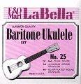 Струны для укулеле La Bella UKE-PRO Nylon Baritone 25-BARITONE