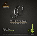 Струны для укулеле Ortega Nylon Baritone UWNY-4-BA 