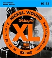 D'Addario Nickel Wound 10-52 Lt Top Heavy Btm EXL140 