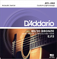 D'Addario Bronze 80/20 13-56 Medium EJ12 