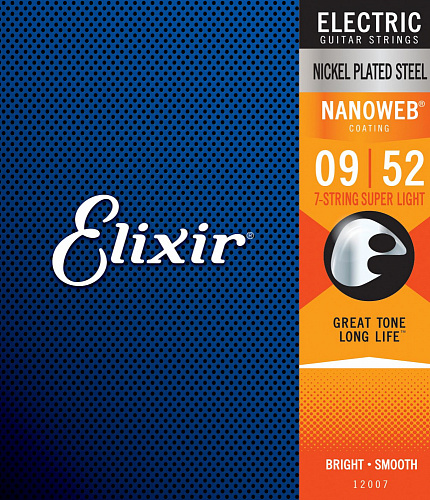 Elixir Nanoweb 09-52 Super Light 12007 