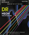 DR Hi-Def Neon Multi-Color K3 Coated 10-46 Medium NMCE-10 