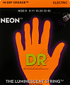 DR Hi-Def Neon Orange K3 Coated 09-42 Lite NOE-9 