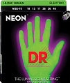 DR Hi-Def Neon Green K3 Coated 10-46 Medium NGE-10 