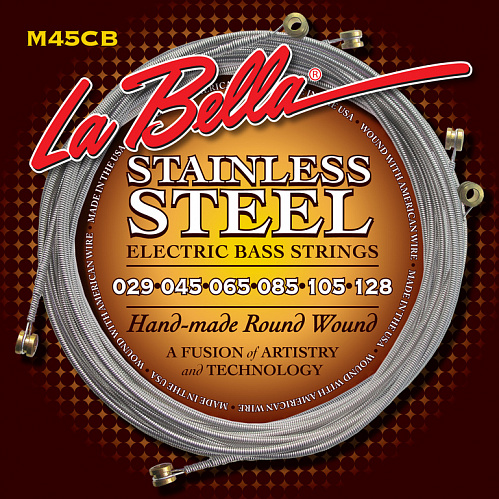 La Bella Hard Rock'n Steeel 29-128 M45CB