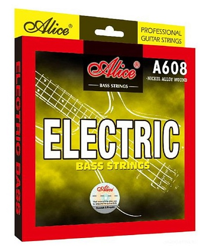 Alice Electric Bass Pro 45-105 Medium A608(4)
