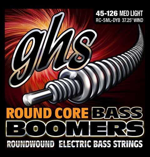GHS Boomers Round Core 45-126 Medium Light RC-5ML-DYB