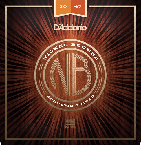 D'Addario Nickel Bronze 10-47 Extra Light NB1047 