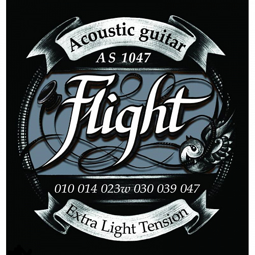 Flight Silverplated Copper 10-47 Extra Light AS1047