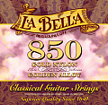 La Bella 850 Gold Nylon, Golden Alloy