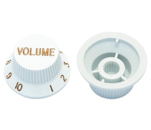 Paxphil KPV15WH Ручка потенциометра, Volume, белая