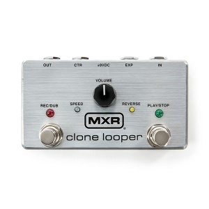 Dunlop MXR Clone Looper Pedal + MXR TAP Tempo Swtch M303G+M199