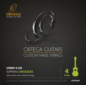 Струны для укулеле Ortega Nylon Soprano UWNY-4-SO