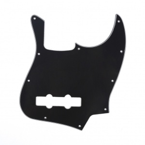 Musiclily MX0401 Защитная накладка бас-гитары Standard Jazz Bass, 3 слоя, черная