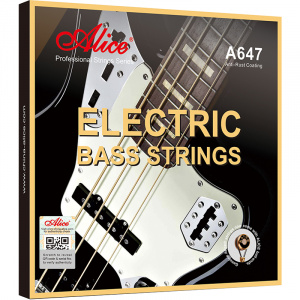 Alice Electric Bass Anti Rust Gold Colour 45-105 Medium A647(4)-M