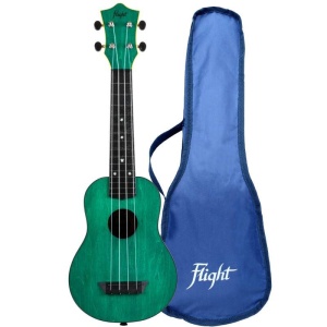 Укулеле FLIGHT Travel Series TUS-35 GR Сопрано, зеленый