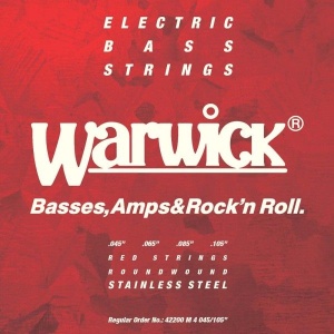 Warwick Red Nickel 45-105 46200M4