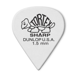 Dunlop Tortex Sharp 412R1.50 White 1.50