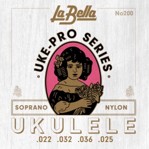 Струны для укулеле La Bella UKE-PRO Nylon Soprano No200