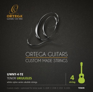 Струны для укулеле Ortega Nylon Tenor UWNY-4-TE