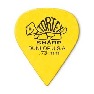 Dunlop Tortex Sharp 412R.73 Yellow 0.73