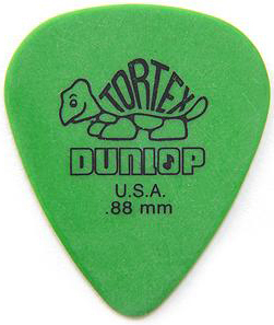 Dunlop Tortex® Standard 418R.88 Green 0.88