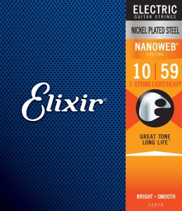 Elixir Nanoweb 10-59 Light/Heavy 12074 