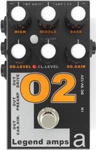 AMT Electronics O-2 Legend Amps 2 Двухканальный гитарный предусилитель О2 (Orange DC30