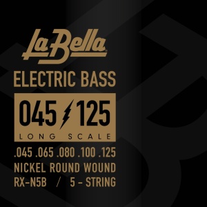 La Bella Bass RX Nickel 45-125 RX-N5B